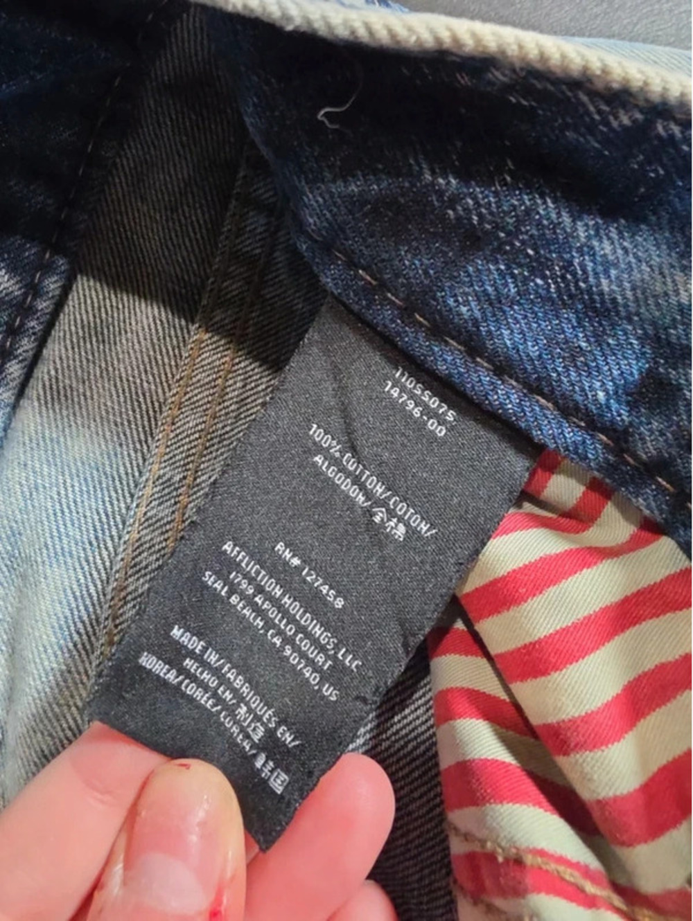 Affliction pants - Picture 7 of 7